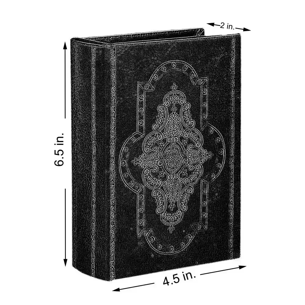 The Fable & Forge Vintage Book Style Hidden Storage Box