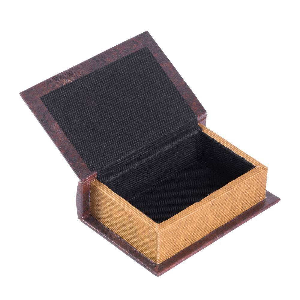 The Fable & Forge Vintage Book Style Hidden Storage Box