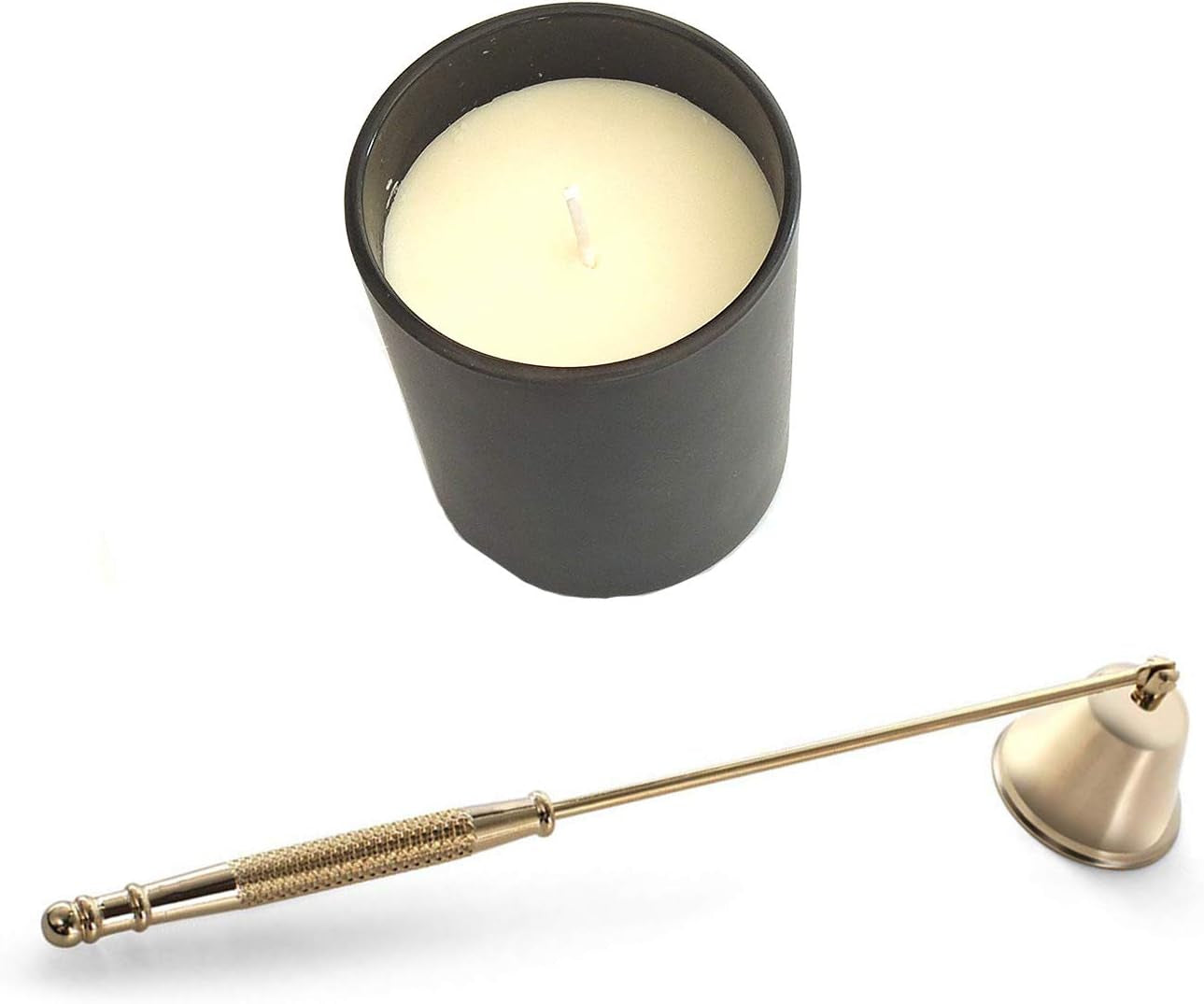 The Fable & Forge Antique Gold Candle Snuffer